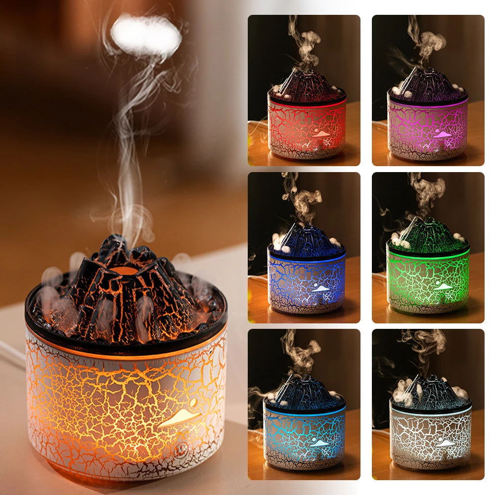 180ml Volcanic Flame Air Humidifier