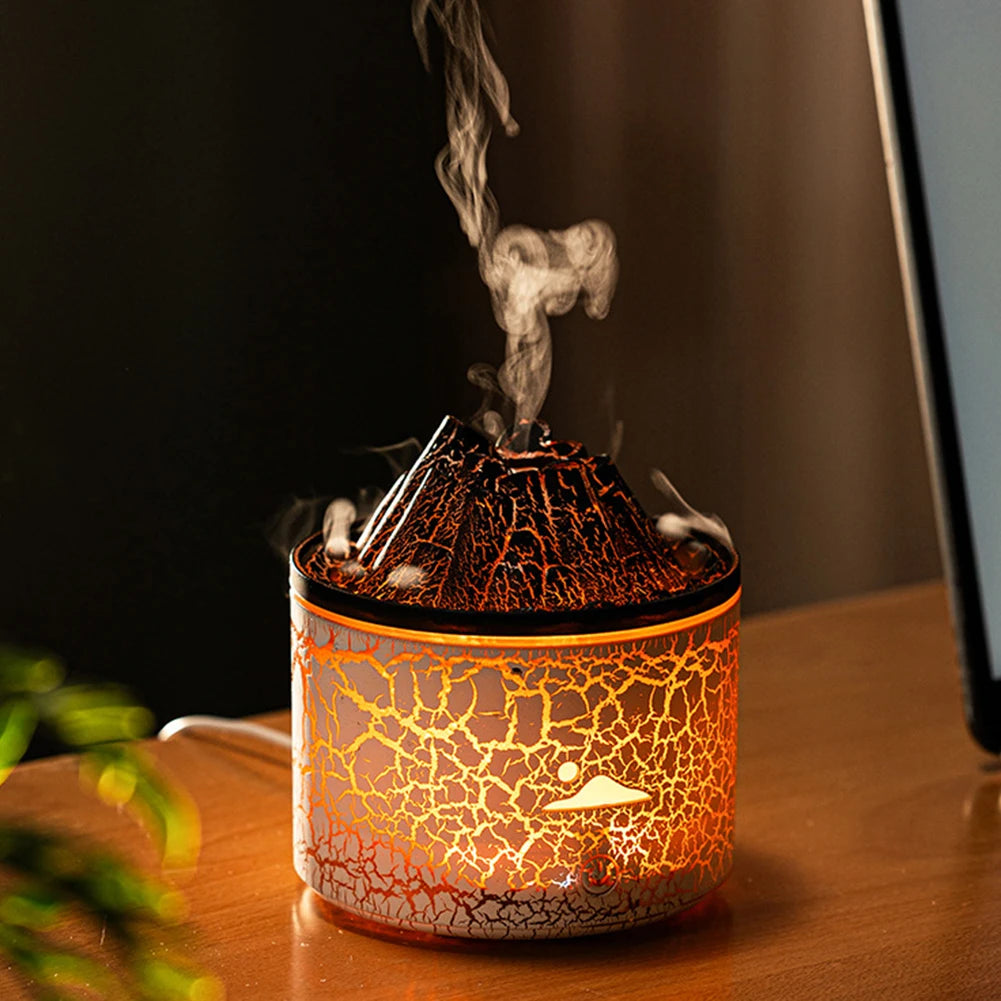 180ml Volcanic Flame Air Humidifier